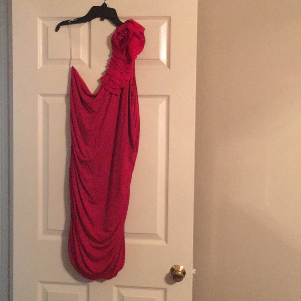 XL off the shoulder Beautiful red cocktail dress